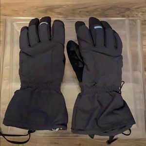 Black Patagonia Ski or Winter Gloves | Medium